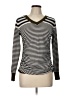 Pink Rose Gray Long Sleeve Top Size L - photo 1