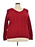 St. John's Bay Red Pullover Sweater Size 3X - photo 1