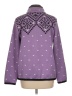 T by Talbots 100% Polyester Purple Pullover Sweater Size M - photo 2