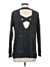 Nanette Lepore Paisley Gray Pullover Sweater Size S - photo 2