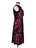 Unbranded Print Burgundy Cocktail Dress Size M - photo 4