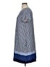 Apt. 9 Print Blue Casual Dress Size XL - photo 5