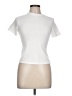 Scoop White Short Sleeve Turtleneck Size L - photo 1