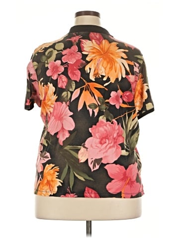 Caribbean Joe Short Sleeve Blouse (view 2)