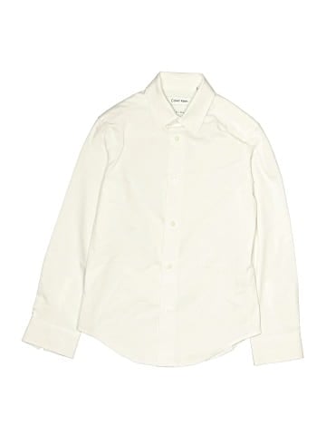 Calvin Klein Long Sleeve Button-Down Shirt (view 1)