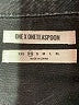 ONE X ONETEASPOON 100% Cotton Black Denim Jacket Size XXS - photo 6