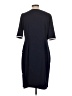 Connected Apparel Color Block Blue Casual Dress Size 12 - photo 2