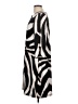 Chico's Animal Print Black Casual Dress Size Lg (2) - photo 5