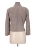Rebecca Minkoff 100% Leather Gray Jacket Size M - photo 2