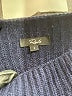 Rails Stripes Blue Turtleneck Sweater Size S - photo 7