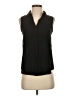 Theory 100% Silk Black Blouse Size 00 - 0 - photo 1