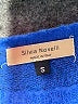 Silvia Novelli Solid Blue Pullover Sweater Size S - photo 7