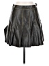 Lulus 100% Polyurethane Gray Faux Leather Skirt Size S - photo 1