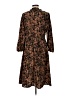 BLOOMCHIC 100% Polyester Animal Print Brown Casual Dress Size 10 - photo 2