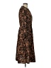 BLOOMCHIC 100% Polyester Animal Print Brown Casual Dress Size 10 - photo 4
