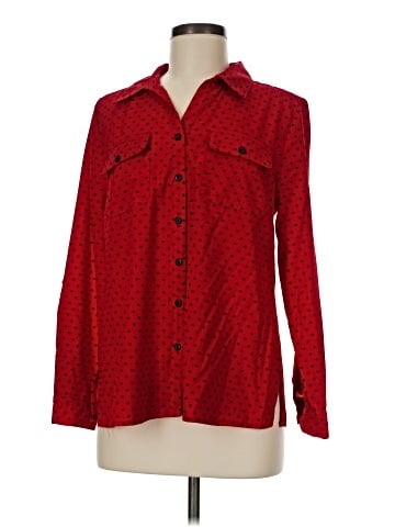 Notations Long Sleeve Blouse (view 1)