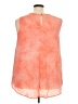 Apt. 9 100% Polyester Orange Sleeveless Blouse Size 3X - photo 2