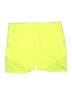Athleta Solid Yellow Athletic Shorts Size 2X - photo 1