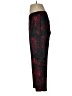 rsvp by TALBOTS 100% Polyester Floral Paisley Black Active Pants Size 8 - photo 5