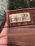 Gap Solid Burgundy Jeans Size 33R - photo 4