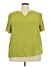 Unbranded Green Short Sleeve Top Size 3X - photo 1