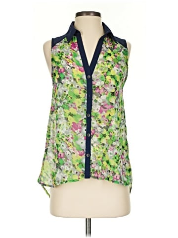 Very J Sleeveless Blouse (view 1)