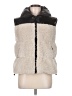 Lamarque Ivory Faux Fur Vest Size M - photo 1