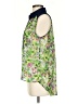 Very J 100% Polyester Green Sleeveless Blouse Size S - photo 5