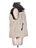 Lamarque Ivory Faux Fur Vest Size M - photo 4
