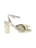 Unbranded Tropical Silver Gold Sandals Size 10 - photo 1