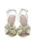 Unbranded Tropical Silver Gold Sandals Size 10 - photo 2