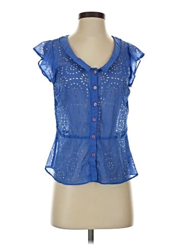 Jessica Simpson Short Sleeve Blouse (view 1)
