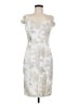 En Focus Studio Camo Ivory Cocktail Dress Size 6 - photo 1