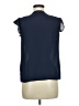 Maison Jules 100% Polyester Blue Sleeveless Blouse Size M - photo 2