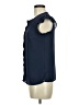 Maison Jules 100% Polyester Blue Sleeveless Blouse Size M - photo 5