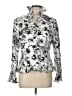 Adrianna Papell Print Silver Jacket Size 12 - photo 1