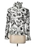 Adrianna Papell Print Silver Jacket Size 12 - photo 2