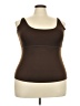 SPANX Brown Sleeveless T-Shirt Size 2X - photo 1