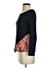THML Color Block Blue Pullover Sweater Size S - photo 5