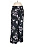 Three Dots Floral Black Casual Pants Size M - photo 1