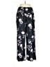 Three Dots Floral Black Casual Pants Size M - photo 2
