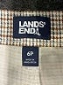 Lands' End Houndstooth Brown Jeans Size 6 (petite) - photo 7