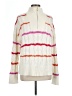Lands' End 100% Cotton Stripes White Pullover Sweater Size L (tall) - photo 1
