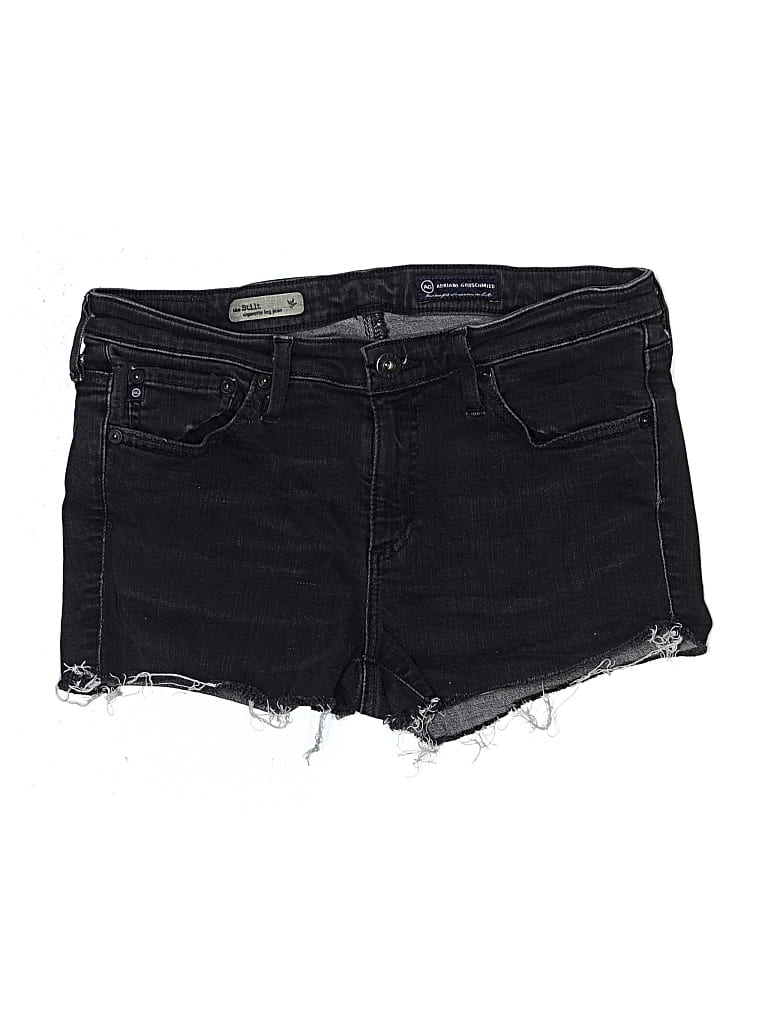 Pre-owned Adriano Goldschmied Denim Shorts In Black
