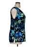 Notations Blue Black Tank Top Size L (estimated) - photo 4