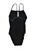 Speedo Solid Black One Piece Swimsuit Size 12 - photo 2