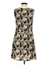 Sweet Rain 100% Polyester Graphic Tan Cocktail Dress Size S - photo 2
