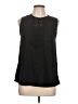 Halogen Black Sleeveless Blouse Size L - photo 1