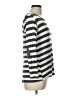 Chris & Carol Stripes Silver Long Sleeve Top Size L - photo 4