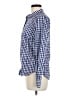 UNTUCKit 100% Cotton Checkered-gingham Blue Long Sleeve Button-Down Shirt Size 8 - photo 5